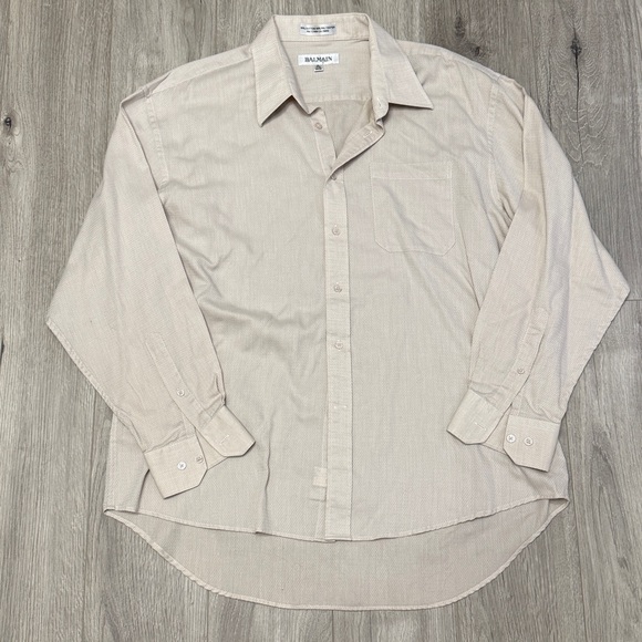Balmain Other - BALMAIN Mens Button Down Shirt Sz XL
